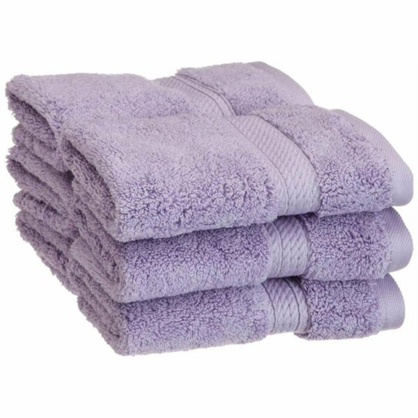 Superior 900GSM Egyptian Cotton 6-Piece Face Towel Set Purple 900GSM FACE PR
